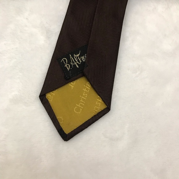 CHRISTIAN DIOR Silk Neck Tie - Picture 5 of 6